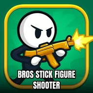 Bros Stick Figure Shooter - Stickman Shooting game