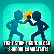 Fight Stick Figure Clash - Shadow Combatants - Street Brawl game