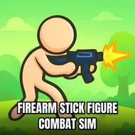 Firearm Stick Figure Combat Sim - Stickman Shooting game