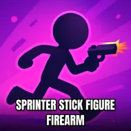 Sprinter Stick Figure Firearm - Stickman Shooting game